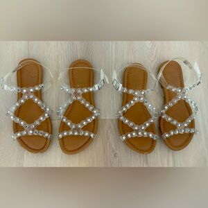 Mia Girls Sandals. Size 13 and Size 1